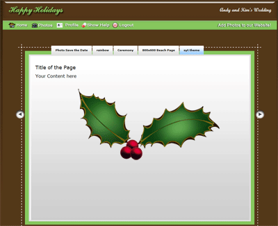Holiday Dots : TP Chocolate