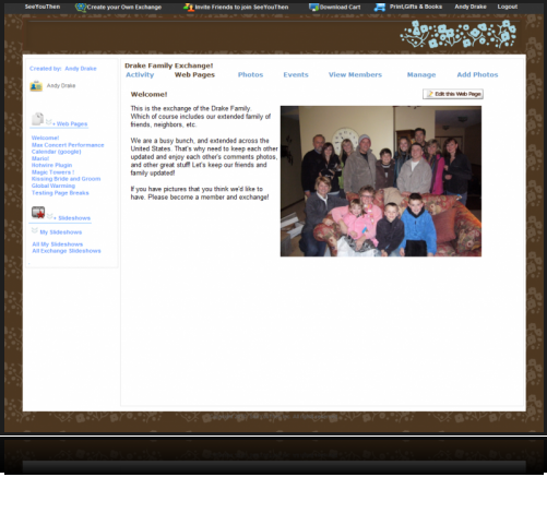 Exchange Web Page Builder